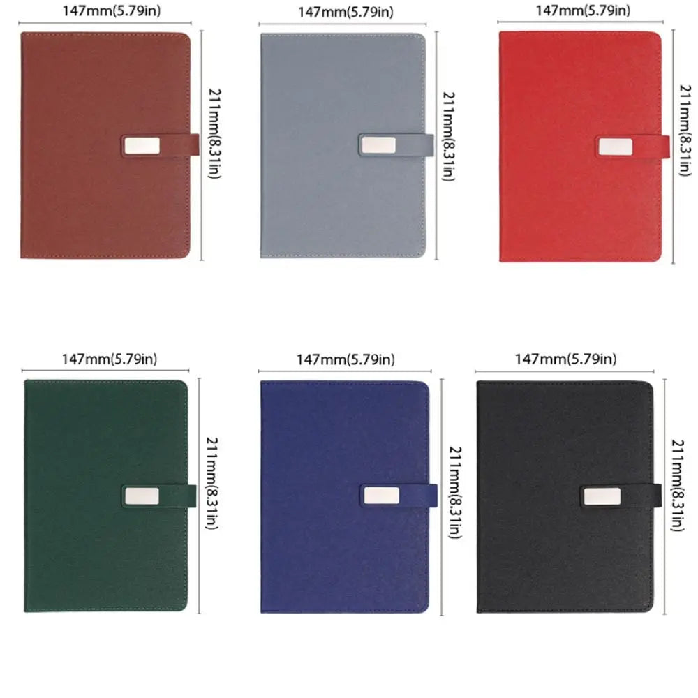 PU Leather Corporate Gifts Set Refill Set Customized Printing Notebook Pen Set Flash Drive Stylus Pen Customized Notebook