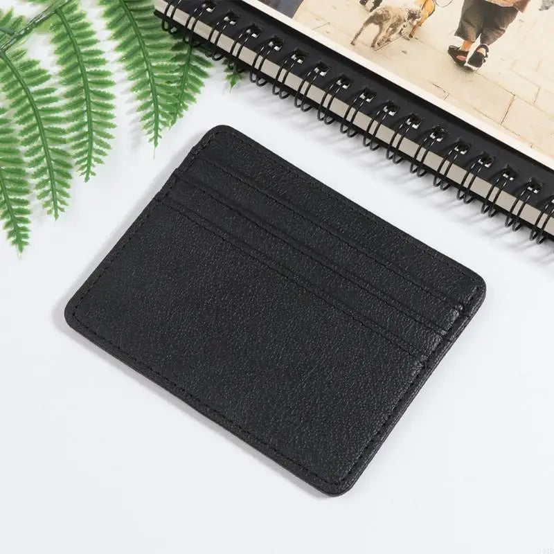 Leather Card Holder RFID Blocking for Case for Men & Women