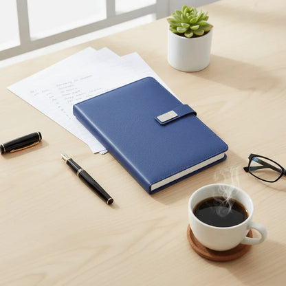 PU Leather Corporate Gifts Set Stylus Pen Refill Set Notebook Pen Set Customized Printing Flash Drive Customized Notebook