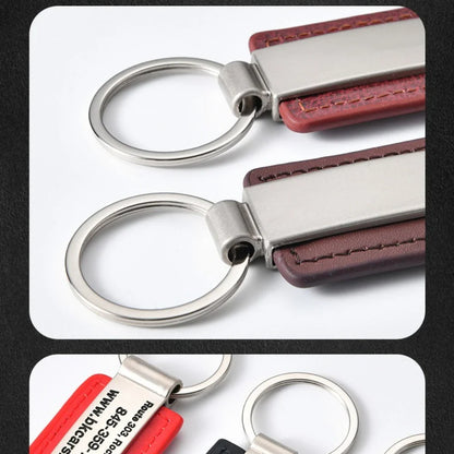 fit For Kymco Leather Splicing Waist Hanging Car Keychain Metal Key Ring Chain Motorcycle Keyring Accessories Gifts