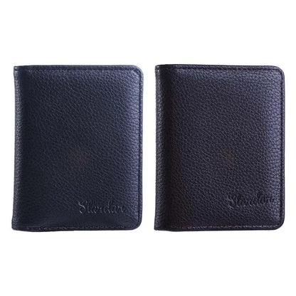 Ultra-thin Fashion PU Leather Mini Money Bag Credit Card Bag Cash Clip ID Card cover Men Wallet Coin Purse Business Card Holder