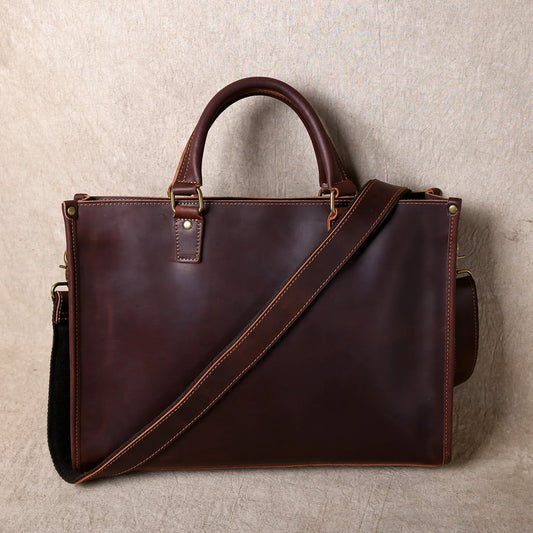 Original Ultra-High Quality Men's Leather Hand Bag