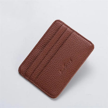 Fashion Slim Minimalist Wallet Leather Credit Card Holder