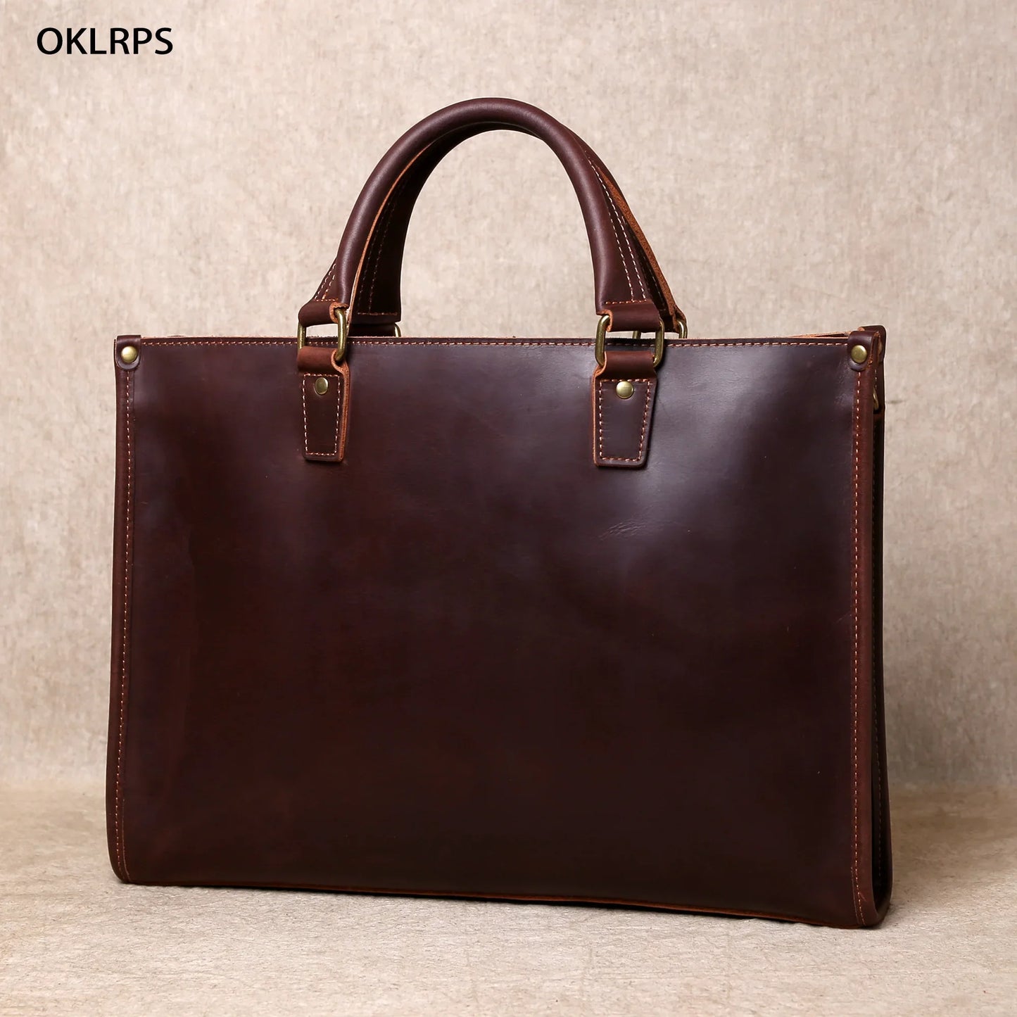 Original Ultra-High Quality Men's Leather Hand Bag