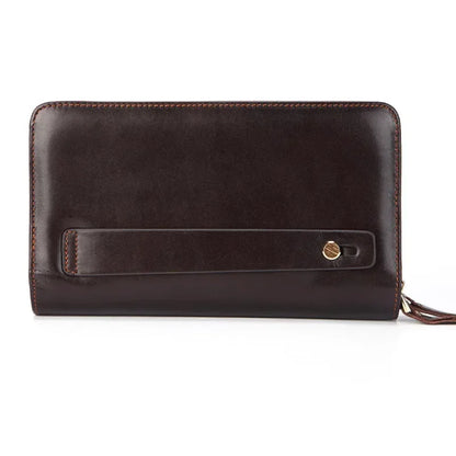 Business Genuine Leather Clutch Wallet  Large Size