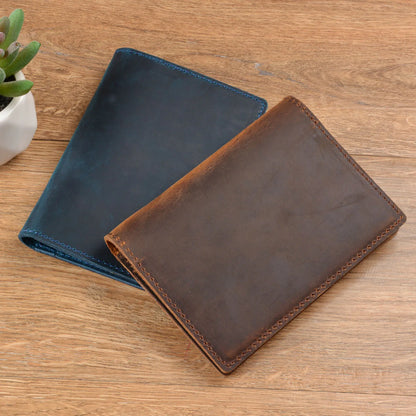 Original Top-Grain Leather Handmade Passport Holder