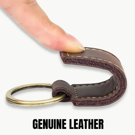 Genuine Leather Cowhide Keychain