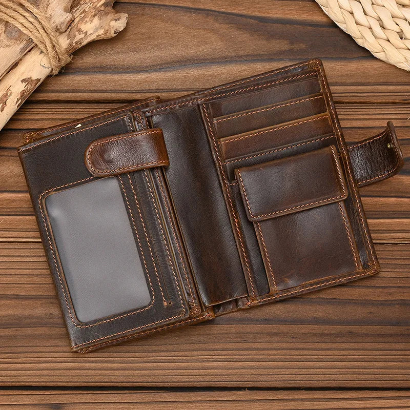 High Quality Genuine Leather Card Wallet