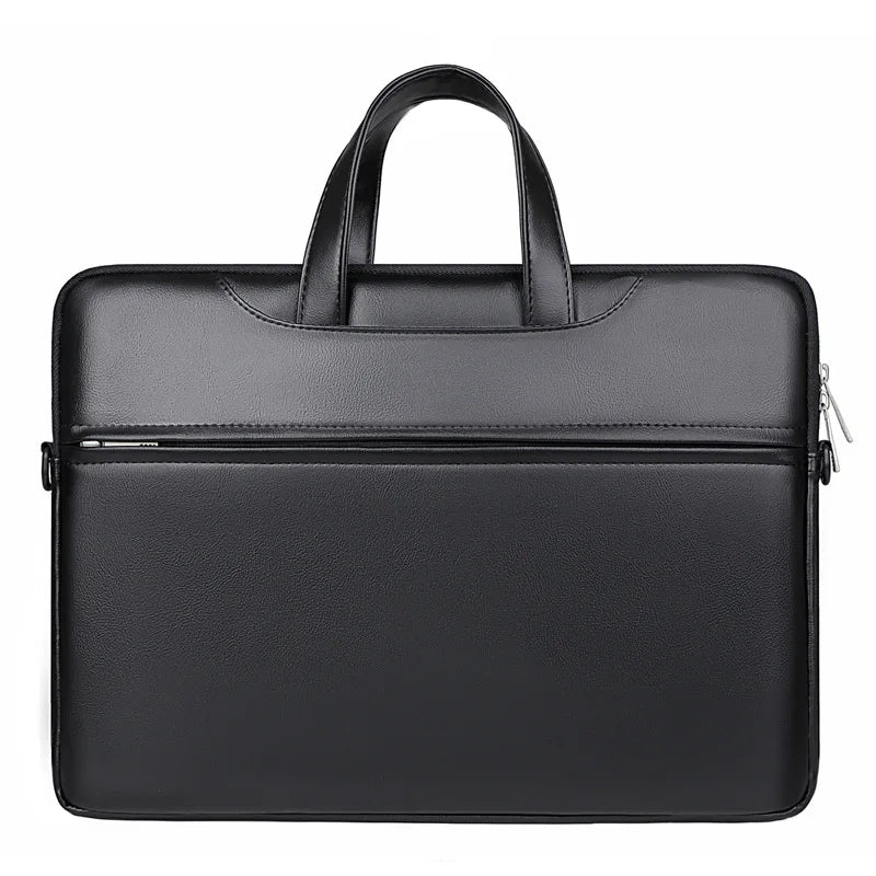 Leather Large Capacity Business Briefcase