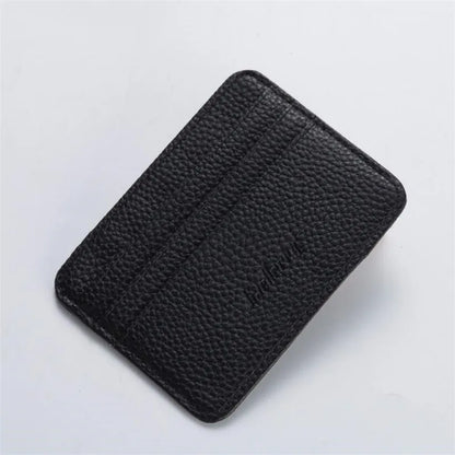 Fashion Slim Minimalist Wallet Leather Credit Card Holder