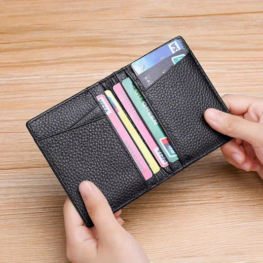 Super Slim Soft Wallet Genuine Leather