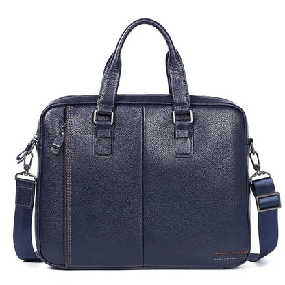 Handbags For Men Laptop With Shoulder Korean Version Fashionable Recreational Slanting Men Bags Briefcase Computer Bag Leather